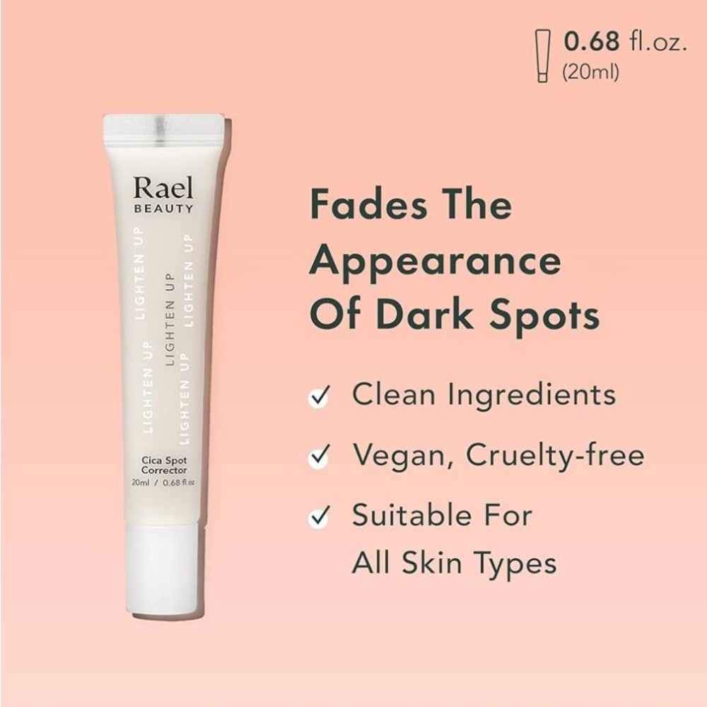 Rael Beauty Lighten Up Cica Spot Corrector 20ml NIB